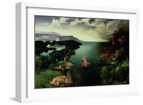 Charon Crossing the River Styx, 1515-24-Joachim Patenir-Framed Giclee Print