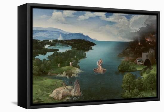 Charon Crossing the Styx-Joachim Patinir-Framed Stretched Canvas