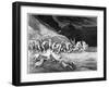 Charon, Illustration from "The Divine Comedy" by Dante Alighieri Paris, Published 1885-Gustave Doré-Framed Giclee Print