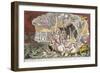 Charon's Boat, or the Ghost's of the 'All Talents' Taking their Last Voyage-James Gillray-Framed Giclee Print