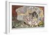 Charon's Boat, or the Ghost's of the 'All Talents' Taking their Last Voyage-James Gillray-Framed Giclee Print