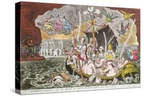 Charon's Boat, or the Ghost's of the 'All Talents' Taking their Last Voyage-James Gillray-Stretched Canvas