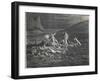 Charon, the Ferryman of the Styx, Carries Dante and Virgil to the Underworld-null-Framed Premium Photographic Print