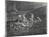 Charon, the Ferryman of the Styx, Carries Dante and Virgil to the Underworld-null-Mounted Premium Photographic Print