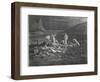 Charon, the Ferryman of the Styx, Carries Dante and Virgil to the Underworld-null-Framed Photographic Print
