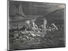 Charon, the Ferryman of the Styx, Carries Dante and Virgil to the Underworld-null-Mounted Photographic Print