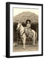 Charra on Horse, Mexico-null-Framed Art Print