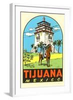 Charro, Agua Caliente, Tijuana, Mexico-null-Framed Art Print