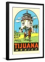 Charro, Agua Caliente, Tijuana, Mexico-null-Framed Art Print