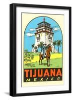 Charro, Agua Caliente, Tijuana, Mexico-null-Framed Art Print