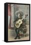 Charro Playing Guitar, Mexico-null-Framed Stretched Canvas