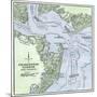 Chart of Charleston Harbor, Showing Fort Sumter and Fort Moultrie-null-Mounted Giclee Print