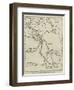 Chart of the American Franklin Search Expedition-null-Framed Giclee Print
