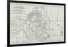 Chart of the Arctic Regions Showing the North West Passage Connecting the Atlantic and Pacific Ocea-John Dower-Framed Giclee Print