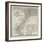 Chart of the Positions of the Ships of the Turkish Fleet in the Bosphorus-John Dower-Framed Giclee Print