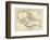 Chart of the West Indies, c.1795-Mathew Carey-Framed Art Print