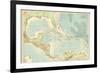 Chart of the West Indies Sea Depths and Land Elevations-null-Framed Giclee Print