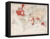 Chart of the World Showing the British Empire, 1901-null-Framed Stretched Canvas