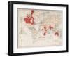 Chart of the World Showing the British Empire, 1901-null-Framed Giclee Print