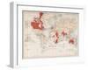 Chart of the World Showing the British Empire, 1901-null-Framed Giclee Print