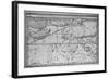 Chart Showing Path of Halley's Comet-null-Framed Giclee Print