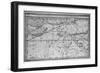 Chart Showing Path of Halley's Comet-null-Framed Giclee Print