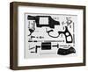 Charter Arms Revolver-null-Framed Giclee Print