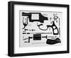 Charter Arms Revolver-null-Framed Giclee Print