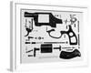 Charter Arms Revolver-null-Framed Giclee Print