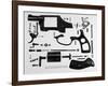 Charter Arms Revolver-null-Framed Giclee Print