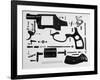 Charter Arms Revolver-null-Framed Giclee Print