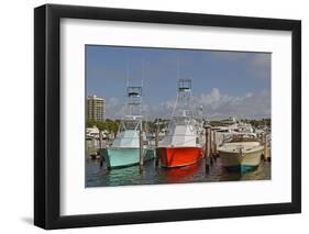 Charter Fishing Boats-richardpross-Framed Photographic Print