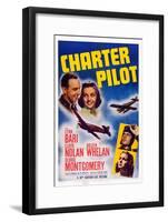 Charter Pilot-null-Framed Art Print