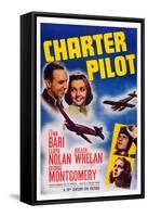 Charter Pilot-null-Framed Stretched Canvas