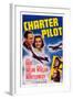 Charter Pilot-null-Framed Art Print