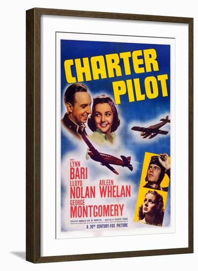 Charter Pilot-null-Framed Art Print