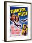 Charter Pilot-null-Framed Art Print