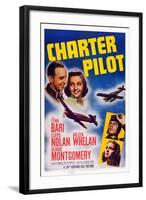 Charter Pilot-null-Framed Art Print