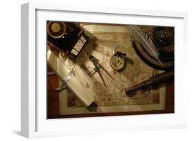 Charting The Course-jgroup-Framed Art Print