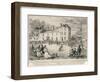 Chartists Attack on the Westgate Hotel, Newport, November 4th 1840, 1893-James Flewitt Mullock-Framed Giclee Print