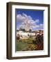 Chartres and Cathedral, Eure-Et-Loir, Centre, France-Charles Bowman-Framed Photographic Print