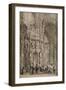 'Chartres', c1820 (1915)-Samuel Prout-Framed Giclee Print