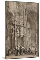 'Chartres', c1820 (1915)-Samuel Prout-Mounted Giclee Print