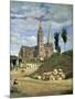 Chartres Cathedral, 1830-Jean-Baptiste-Camille Corot-Mounted Premium Giclee Print