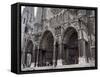 Chartres Cathedral, Chartes, France-null-Framed Stretched Canvas