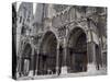 Chartres Cathedral, Chartes, France-null-Stretched Canvas