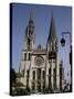 Chartres Cathedral, Chartres, France-null-Stretched Canvas