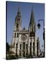 Chartres Cathedral, Chartres, France-null-Stretched Canvas