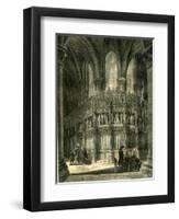 Chartres Cathedral France 1851-null-Framed Giclee Print