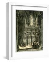 Chartres Cathedral France 1851-null-Framed Giclee Print